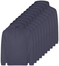 Pack de 10 AWDis Just Hoods JH001 - Sweat à Capuche Confort et Style Unisexe