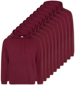 Pack de 10 AWDis Just Hoods JH001 - Sweat à Capuche Confort et Style Unisexe