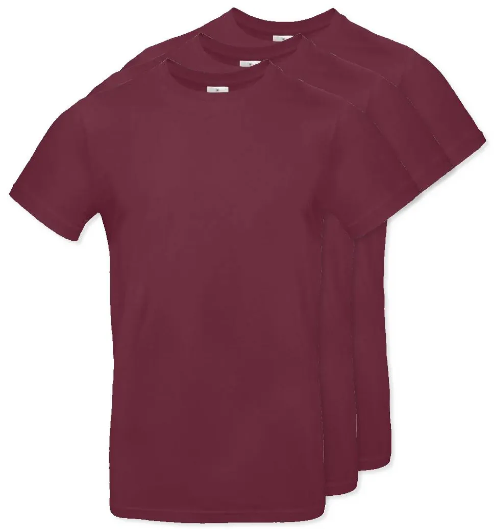 Pack de 30 B&C BC03T - Tee-Shirt Homme 100% Coton