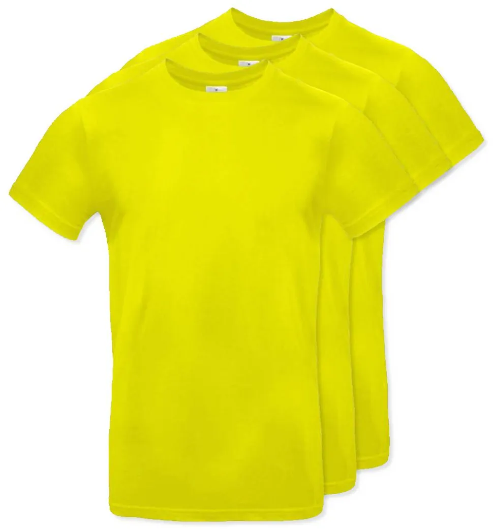 Pack de 30 B&C BC03T - Tee-Shirt Homme 100% Coton