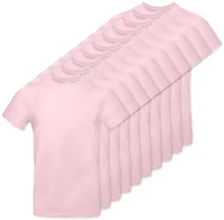 Pack de 10 B&C BC03T - Tee-Shirt Homme 100% Coton