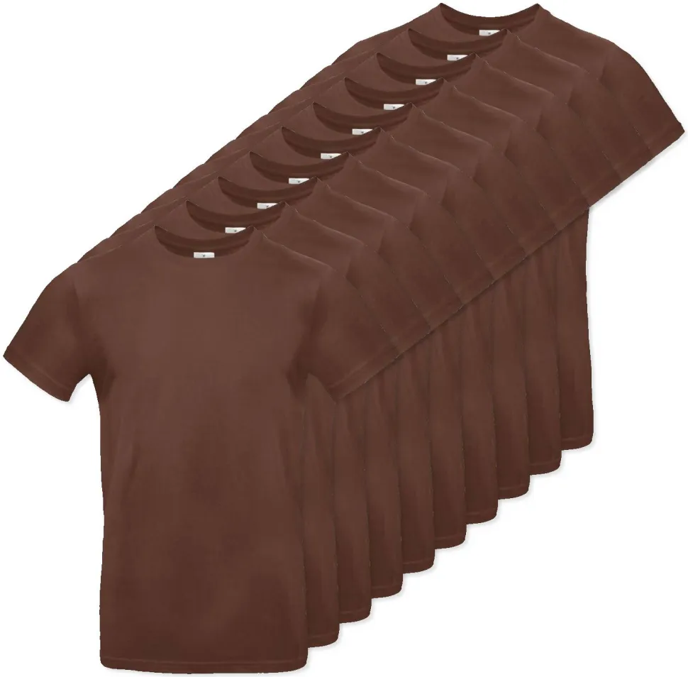 Pack de 100 B&C BC03T - Tee-Shirt Homme 100% Coton