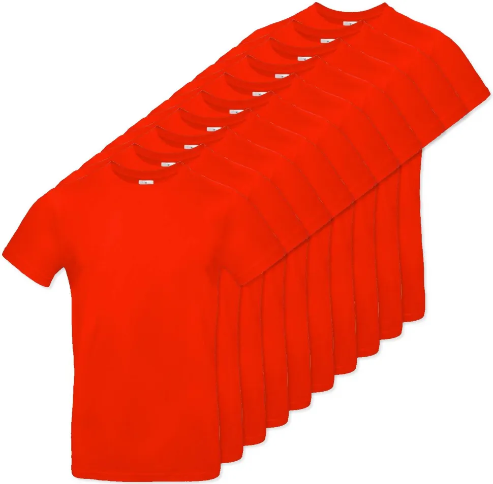 Pack de 100 B&C BC03T - Tee-Shirt Homme 100% Coton