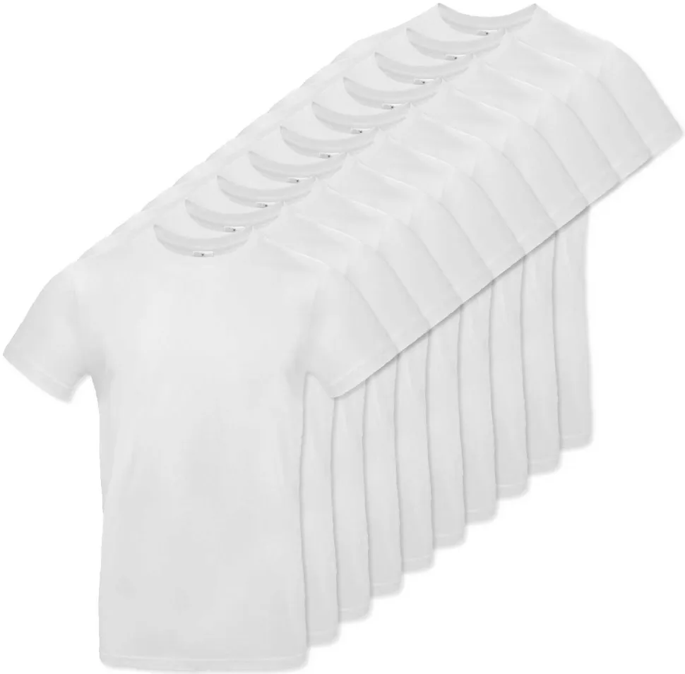 Pack de 100 B&C BC03T - Tee-Shirt Homme 100% Coton