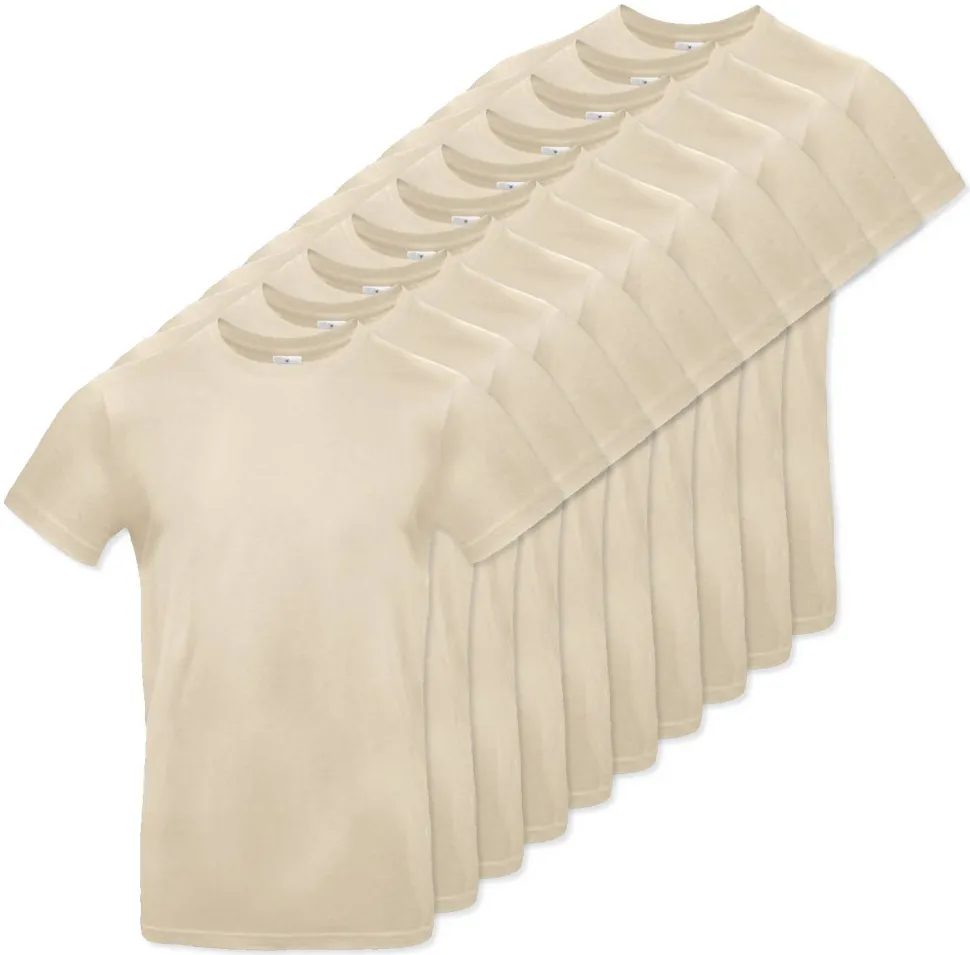 Pack de 100 B&C BC03T - Tee-Shirt Homme 100% Coton