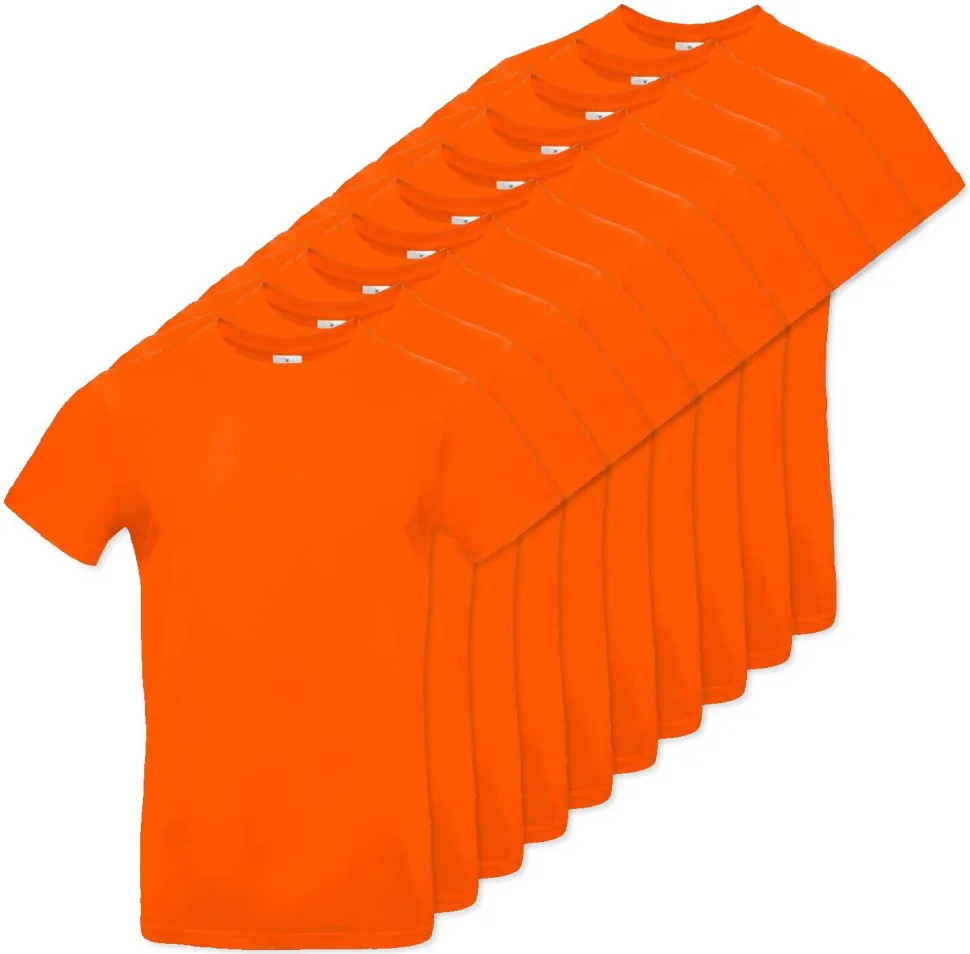 Pack de 100 B&C BC03T - Tee-Shirt Homme 100% Coton