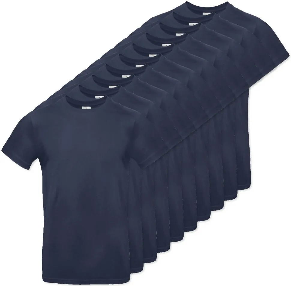 Pack de 100 B&C BC03T - Tee-Shirt Homme 100% Coton