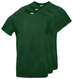 Pack de 3 B&C BC03T - Tee-Shirt Homme 100% Coton