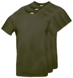 Pack de 3 B&C BC03T - Tee-Shirt Homme 100% Coton