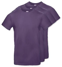Pack de 3 B&C BC03T - Tee-Shirt Homme 100% Coton