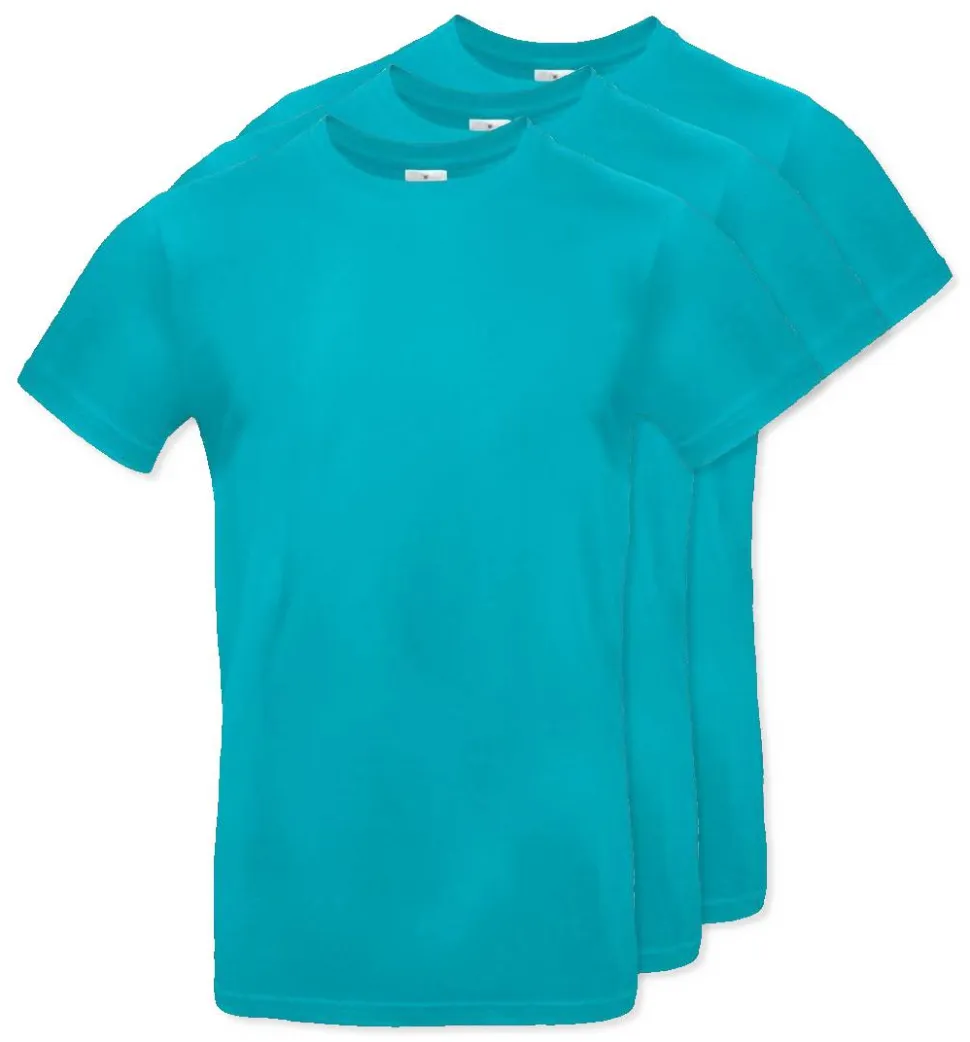 Pack de 3 B&C BC03T - Tee-Shirt Homme 100% Coton
