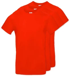 Pack de 3 B&C BC03T - Tee-Shirt Homme 100% Coton