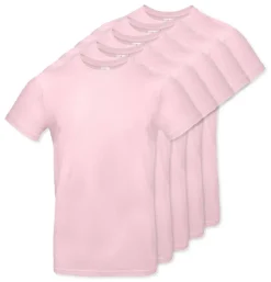 Pack de 5 B&C BC03T - Tee-Shirt Homme 100% Coton