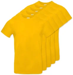 Pack de 5 B&C BC03T - Tee-Shirt Homme 100% Coton