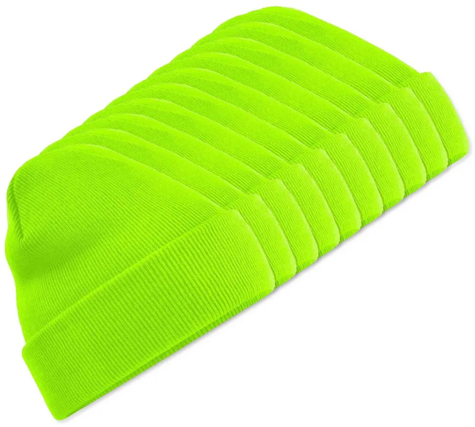 Pack de 100 Beechfield BF045 - Bonnet Hiver Unisexe avec Rabat Confortable