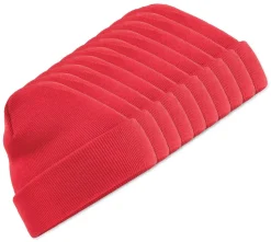 Pack de 100 Beechfield BF045 - Bonnet Hiver Unisexe avec Rabat Confortable