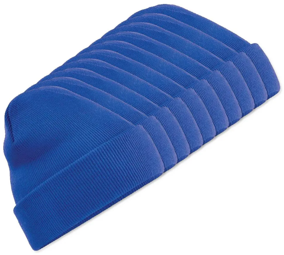Pack de 100 Beechfield BF045 - Bonnet Hiver Unisexe avec Rabat Confortable