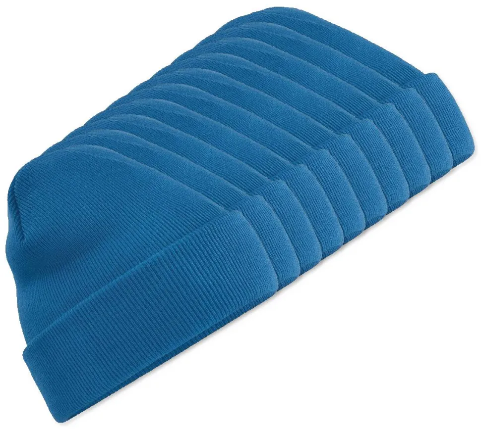 Pack de 100 Beechfield BF045 - Bonnet Hiver Unisexe avec Rabat Confortable