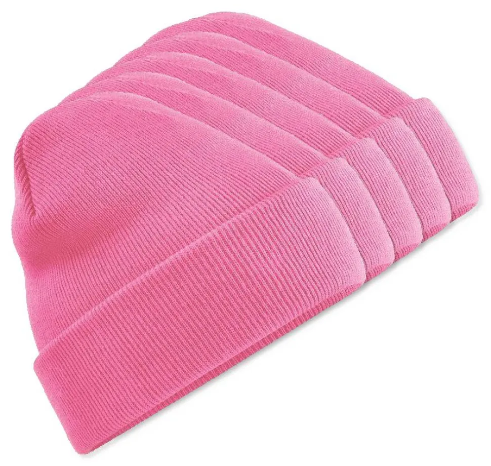 Pack de 50 Beechfield BF045 - Bonnet Hiver Unisexe avec Rabat Confortable
