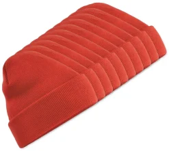 Pack de 10 Beechfield BF045 - Bonnet Hiver Unisexe avec Rabat Confortable