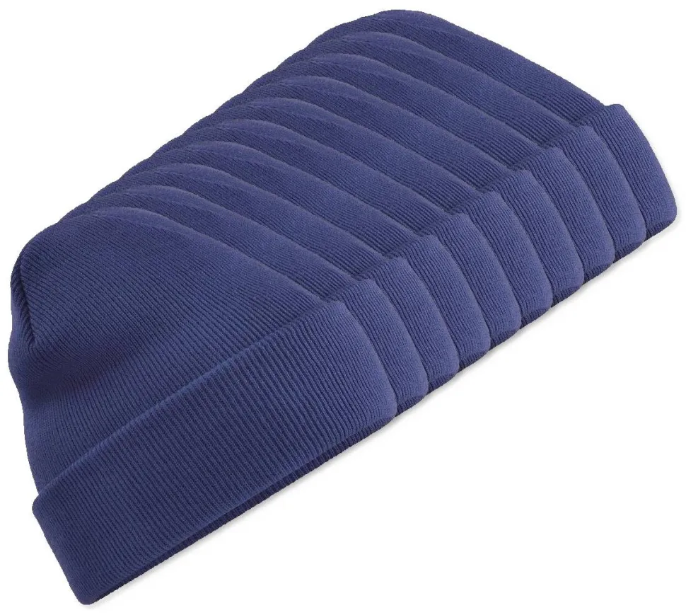 Pack de 10 Beechfield BF045 - Bonnet Hiver Unisexe avec Rabat Confortable