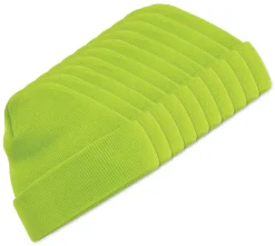 Pack de 10 Beechfield BF045 - Bonnet Hiver Unisexe avec Rabat Confortable