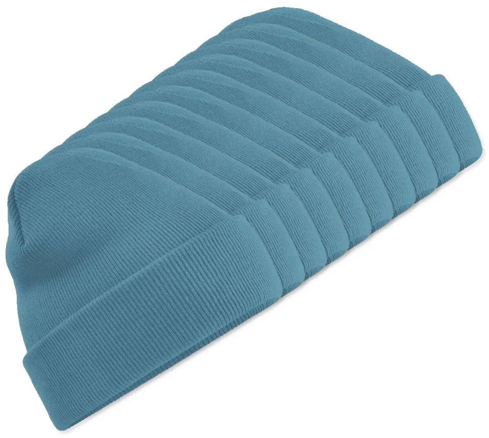 Pack de 10 Beechfield BF045 - Bonnet Hiver Unisexe avec Rabat Confortable