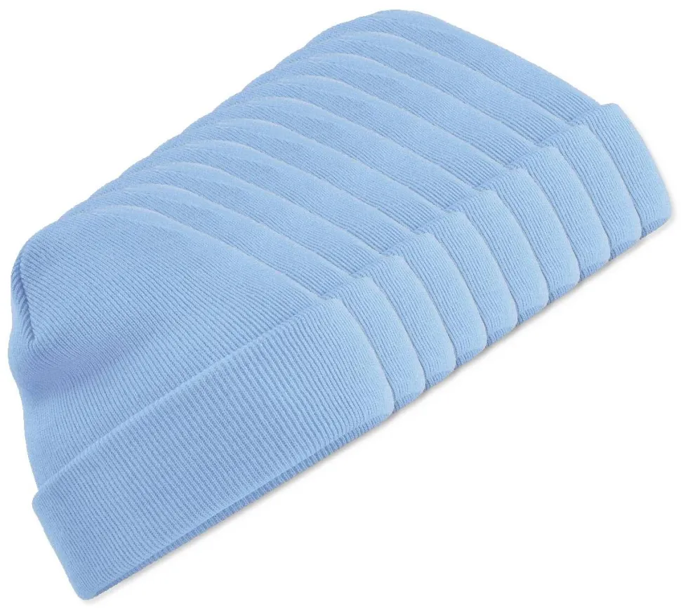 Pack de 10 Beechfield BF045 - Bonnet Hiver Unisexe avec Rabat Confortable
