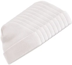 Pack de 10 Beechfield BF045 - Bonnet Hiver Unisexe avec Rabat Confortable
