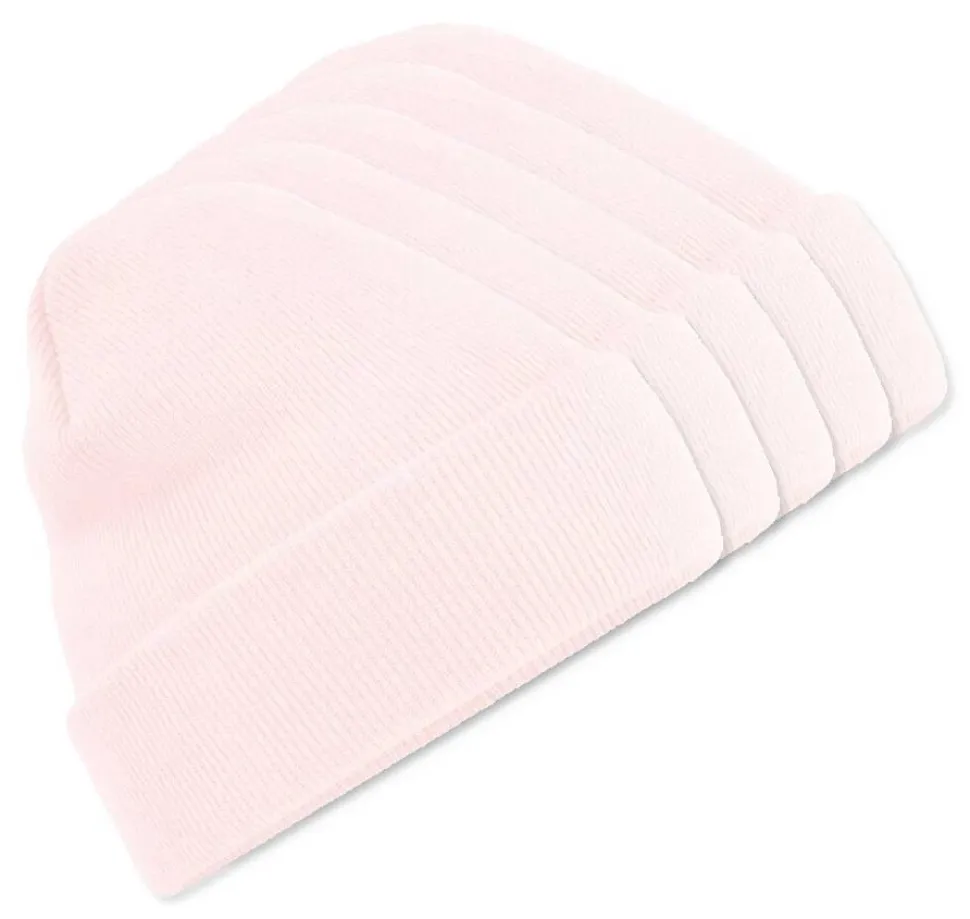 Pack de 5 Beechfield BF045 - Bonnet Hiver Unisexe avec Rabat Confortable