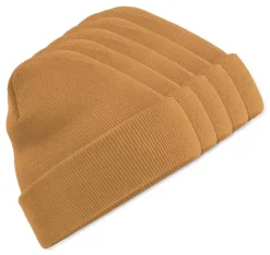 Pack de 5 Beechfield BF045 - Bonnet Hiver Unisexe avec Rabat Confortable