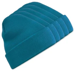Pack de 5 Beechfield BF045 - Bonnet Hiver Unisexe avec Rabat Confortable