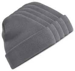 Pack de 5 Beechfield BF045 - Bonnet Hiver Unisexe avec Rabat Confortable