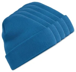 Pack de 5 Beechfield BF045 - Bonnet Hiver Unisexe avec Rabat Confortable