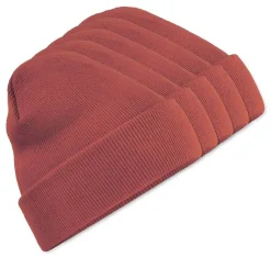 Pack de 5 Beechfield BF045 - Bonnet Hiver Unisexe avec Rabat Confortable