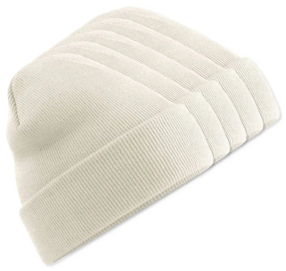 Pack de 5 Beechfield BF045 - Bonnet Hiver Unisexe avec Rabat Confortable