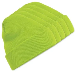 Pack de 5 Beechfield BF045 - Bonnet Hiver Unisexe avec Rabat Confortable