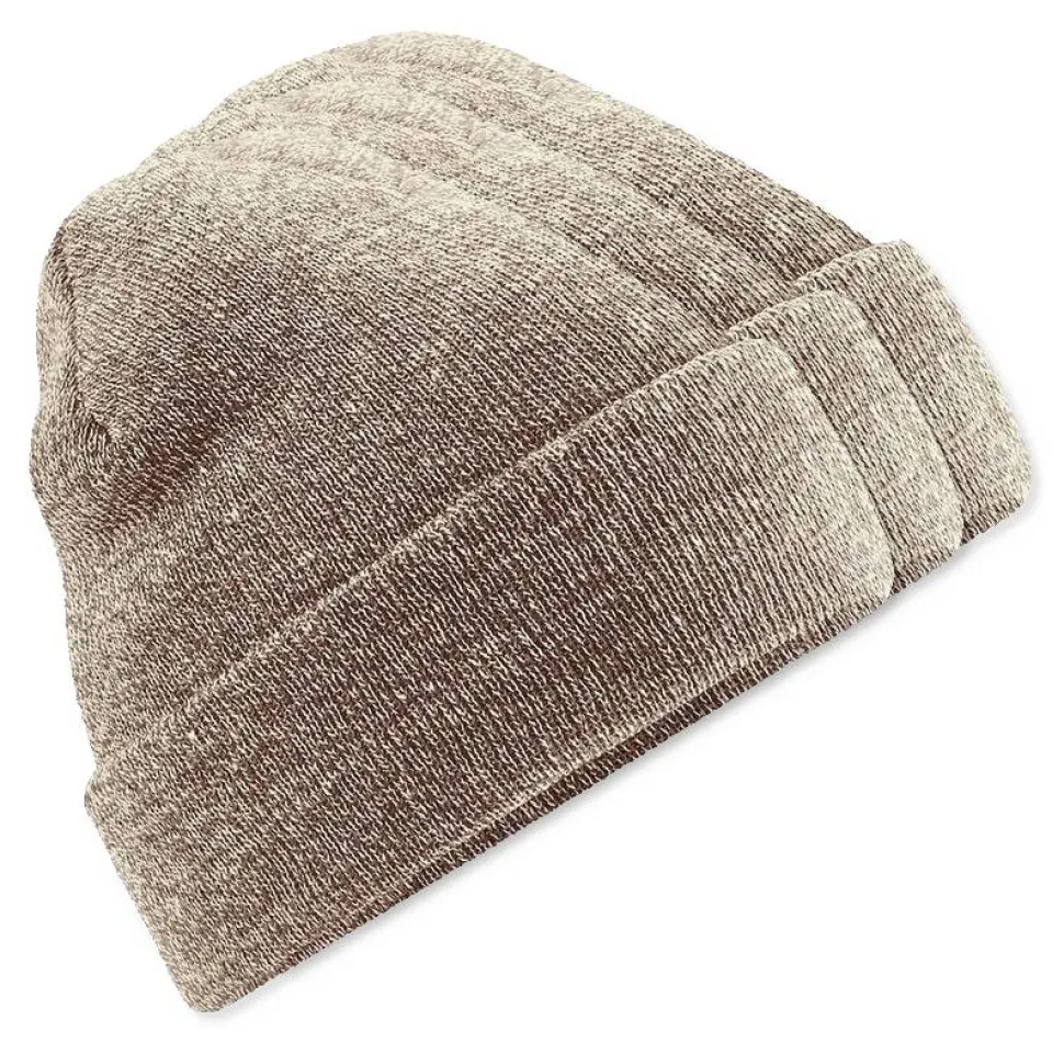 Pack de 3 Beechfield BF045 - Bonnet Hiver Unisexe avec Rabat Confortable
