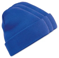 Pack de 3 Beechfield BF045 - Bonnet Hiver Unisexe avec Rabat Confortable