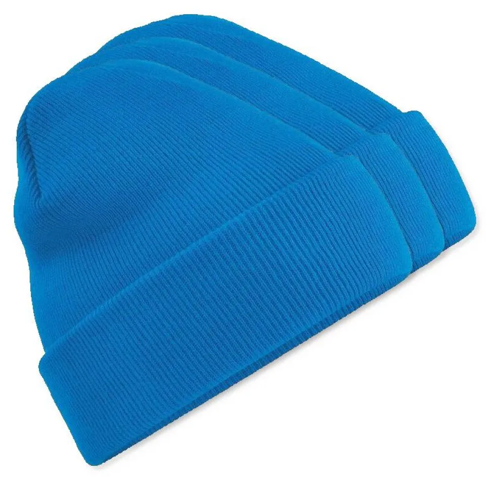 Pack de 3 Beechfield BF045 - Bonnet Hiver Unisexe avec Rabat Confortable