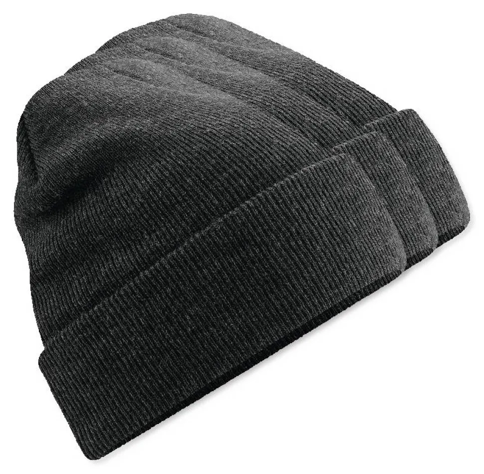 Pack de 3 Beechfield BF045 - Bonnet Hiver Unisexe avec Rabat Confortable
