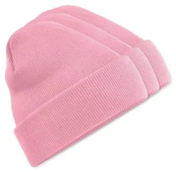 Pack de 3 Beechfield BF045 - Bonnet Hiver Unisexe avec Rabat Confortable