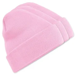 Pack de 3 Beechfield BF045 - Bonnet Hiver Unisexe avec Rabat Confortable