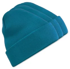 Pack de 3 Beechfield BF045 - Bonnet Hiver Unisexe avec Rabat Confortable