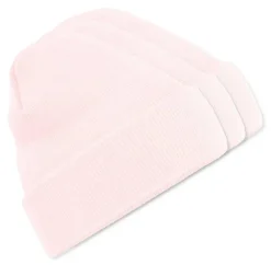 Pack de 3 Beechfield BF045 - Bonnet Hiver Unisexe avec Rabat Confortable