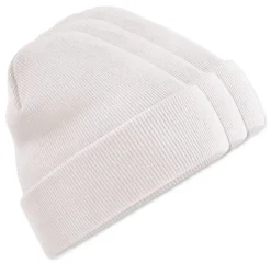 Pack de 3 Beechfield BF045 - Bonnet Hiver Unisexe avec Rabat Confortable