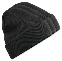 Pack de 3 Beechfield BF045 - Bonnet Hiver Unisexe avec Rabat Confortable