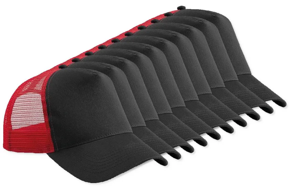 Pack de 24 Beechfield BF640 - Casquette Trucker Américaine