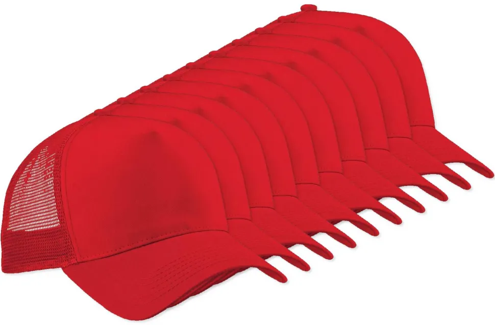 Pack de 24 Beechfield BF640 - Casquette Trucker Américaine