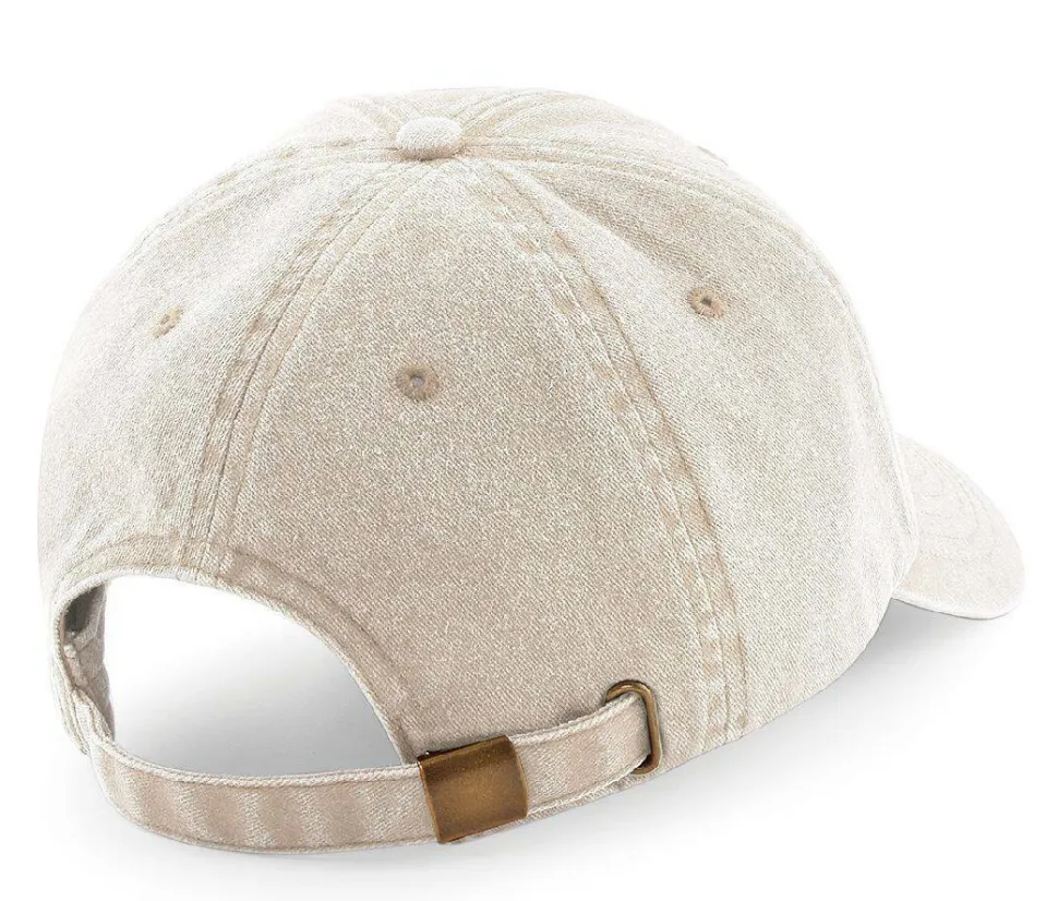 Pack de 72 Beechfield BF655 - Casquette Vintage en Coton Brossé Lavé